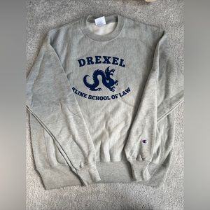 Drexel Kline School of Law Sweatshirt - Champion Reverse Weave Crewneck